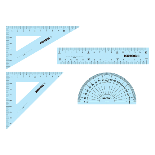 Kores Geo 15 Set for drafting 4 parts, 1000000000050241 02 