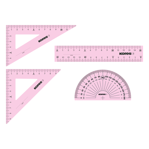 Kores Geo 15 Set for drafting 4 parts, 1000000000050241 03 