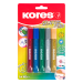 Kores Glitter Neon Liquid glue 5pcs, 1000000000050219 05 