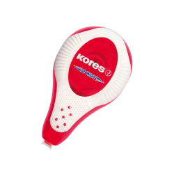 Kores 2WAY Red Correction tape 4.2mm/8m