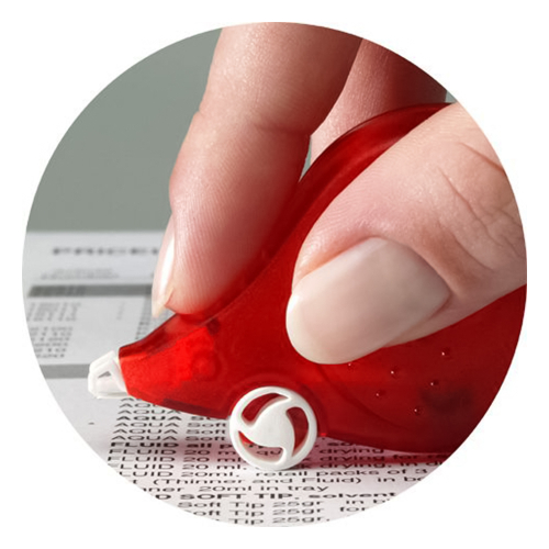 Kores Scooterred Correction tape 4.2mm/8, 1000000000020547 05 