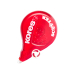 Kores Scooterred Correction tape 4.2mm/8, 1000000000020547 07 