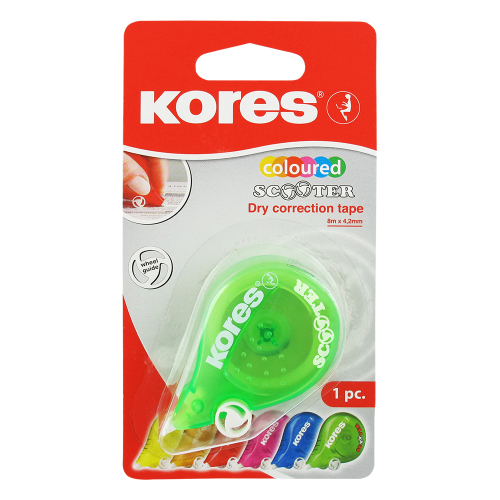 Kores Scooter Correction tape 4.2mm/8m, 1000000000050310 03 