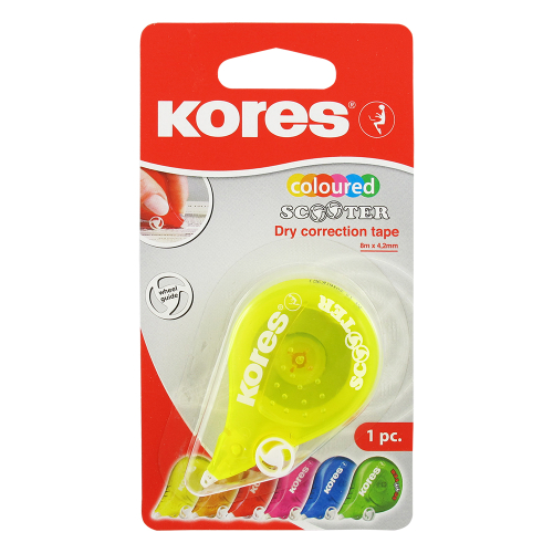 Kores Scooter Correction tape 4.2mm/8m, 1000000000050310 04 