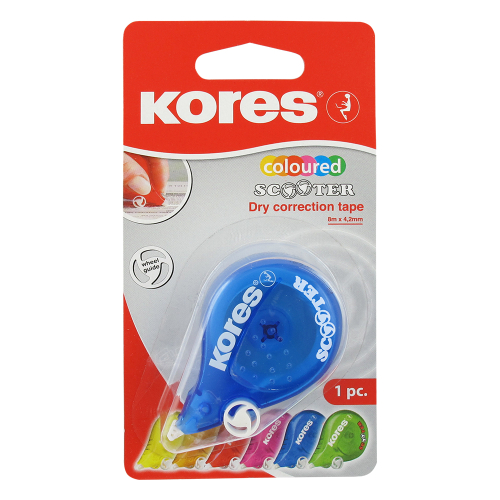 Kores Scooter Correction tape 4.2mm/8m, 1000000000050310 05 