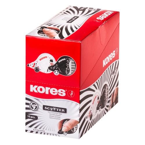 Коректор лента Kores Blackwhite 4.2мм/8м, 1000000000050226 04 