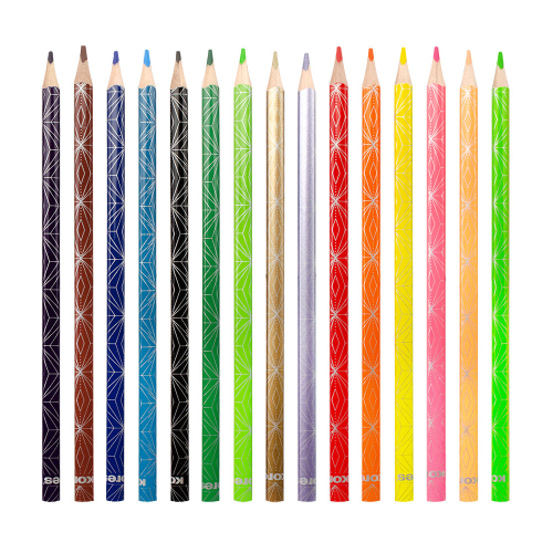 Kores Kolores Style Color Pencils 15col., 1000000000050248 02 