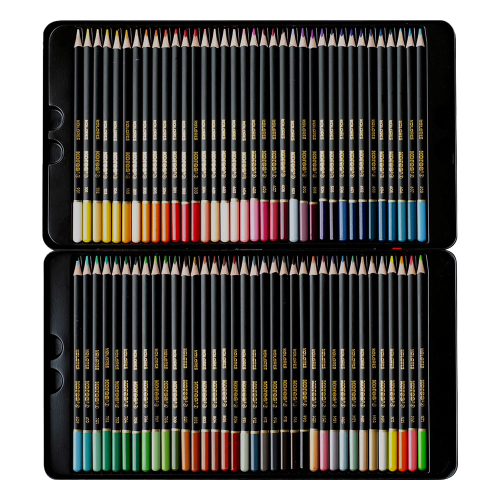 Цветни моливи Kores 72цв метална кутия, 1000000000050258 02 