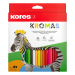 Цветни моливи Kores Kromas 24цв. дълги, 1000000000050247 04 