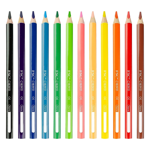 Цветни моливи Kores Jumbo 12цв, 1000000000050260 02 