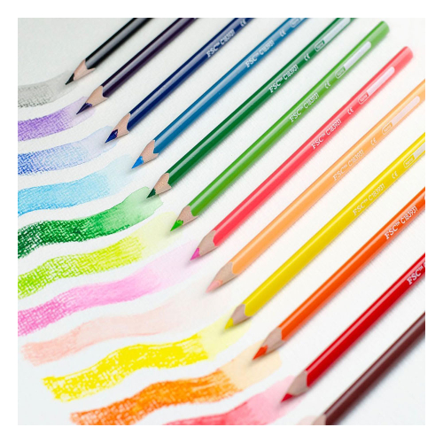 Акварелни цветни моливи Kores 12цв, 1000000000050259 03 