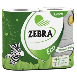 Toilet paper Recycled Zebra Eco