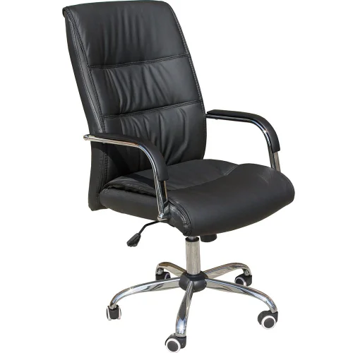 Manager's chair Paros eco leather black, 1000000000019506