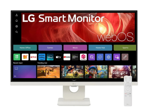 LG 27U731SA-W 27' IPS Smart webOS23 Monitor White, 2000195174116395