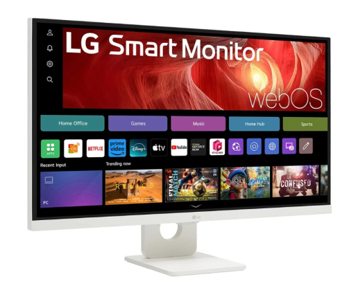 LG 27U731SA-W 27' IPS Smart webOS23 Monitor White, 2000195174116395 02 