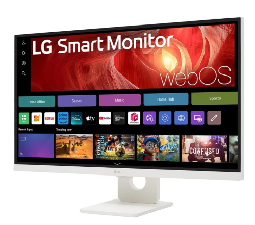 LG 27U731SA-W 27' IPS Smart webOS23 Monitor White, 2000195174116395 03 