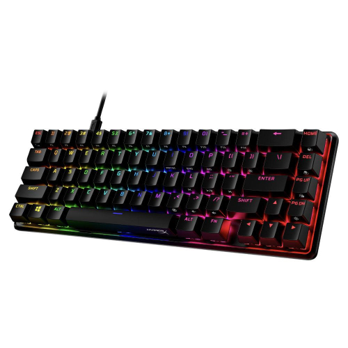 Геймърска клавиатура HyperX Alloy Origins 65, Tactile, черен, 2000196337181342 02  — OK Office Геймърска клавиатура HyperX Alloy Origins 65, Tactile, черен, 2000196337181342 02