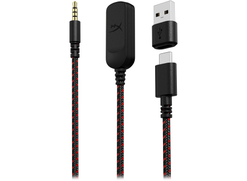 HyperX Cloud III Gaming Headphones, Black/Red, 2000197029008237 02 