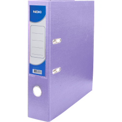 Lever arch file Noki PP A4 8cm purple