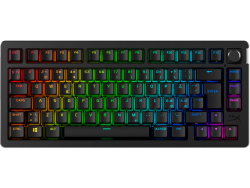 HyperX Alloy Rise 75 Wireless Gaming Keyboard, Black