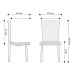 Chair Isit Arm Chrome fabric grey, 1000000000020064 03 