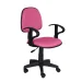 Chair Task Eco with arm fabric pink, 1000000000028178 05 