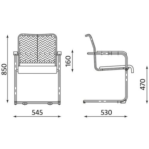 Chair Rumba Net mesh/fabric, 1000000000020324 02 