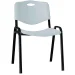 Chair Iso Plastic Black light grey, 1000000000020488 03 