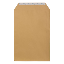 Плик E4 сзл/л кафяв