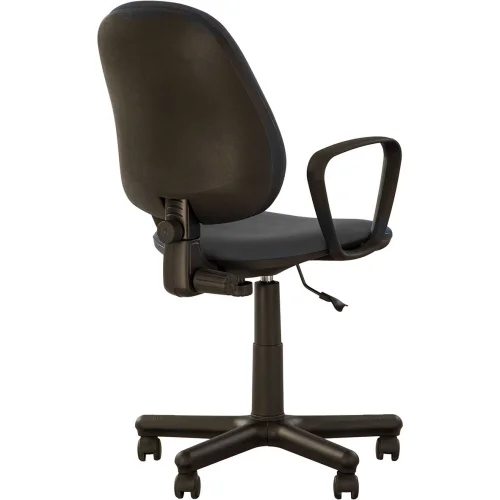 Chair Forex with armrests fabric black, 1000000000021131 02 
