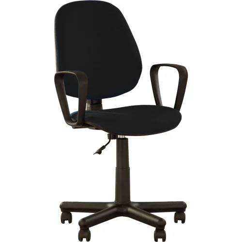 Chair Forex with armrests fabric black, 1000000000021131