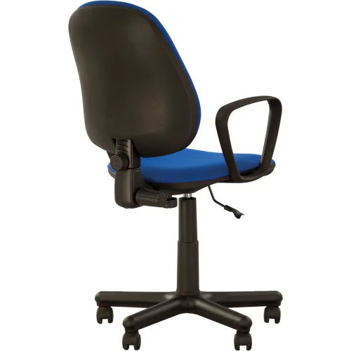 Chair Forex with armrests fabric blue, 1000000000021132 02 