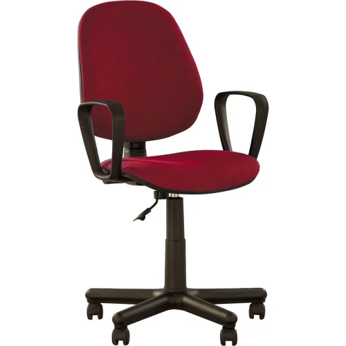 Chair Forex with armrests fabric red, 1000000000021134