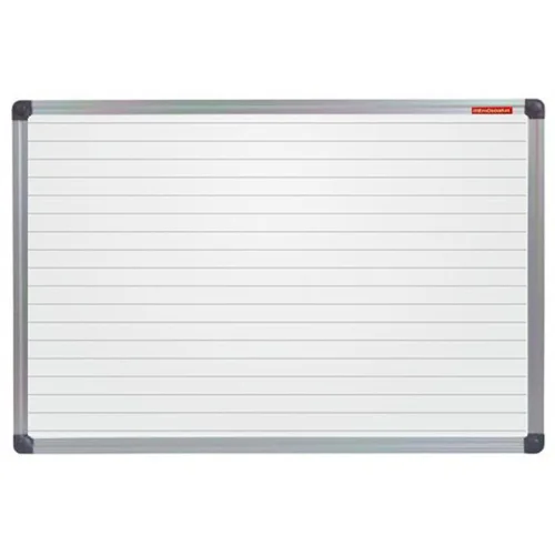 White magn board with rows 120/240 cm, 1000000000021217
