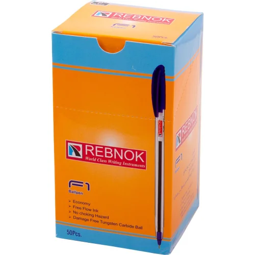 Химикалка Rebnok F1 0.7 мм червена, 1000000000021271 03 