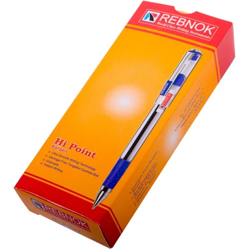 Химикалка Rebnok Hi-Point 0.7 мм червена, 1000000000021281 05 