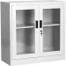 Metal cabinet 2 glass. doors 90/40/90 cm, 1000000000021443 03 