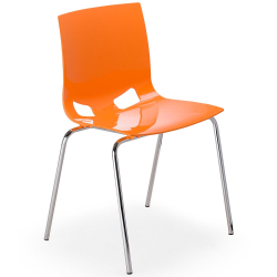 Chair Fondo 4L Chrome PVC