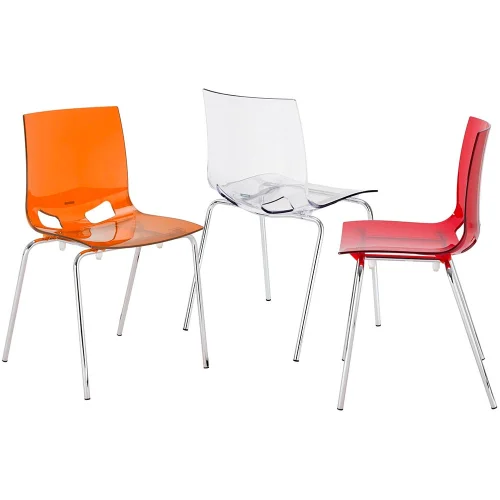 Chair Fondo 4L Chrome PVC, 1000000000021596 03 