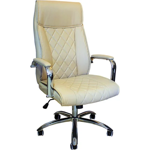 Chair Makao HB eco leather beige, 1000000000021694