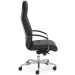 Chair Lynx steel genuine leather black, 1000000000021796 06 