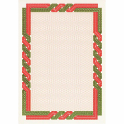 Сертификат спирала red/green 25л