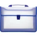 Bag for documents PVC blue edge, 1000000000022151 04 