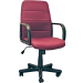 Chair Booster eco leather burgundy, 1000000000022254 04 