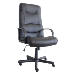 Стол Faraon еко кожа черен