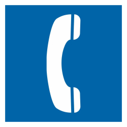 Знак самоз. Телефон