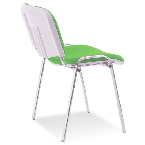 Chair Iso Bianco Chrome fabric green, 1000000000022417