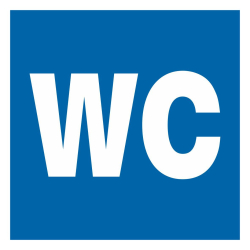 Знак самоз. WC