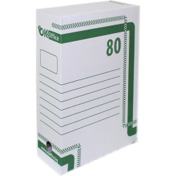 Архивна кутия карт OKOffice 35/25/8 бял