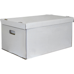 Кашон архивни кутии OkOffice 56/36/26бял